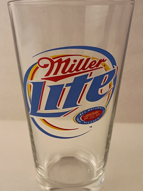 Miller Lite Other - Miller Lite Beer Pint Glass